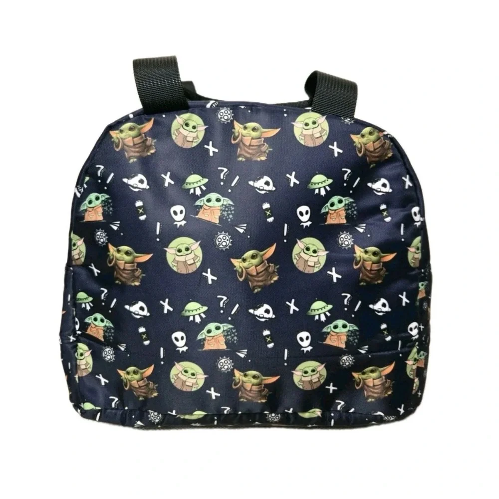 Anime Cartoon Print Grogu - Baby Yoda Insulated Lunch Bag Cooler Tote Kids New